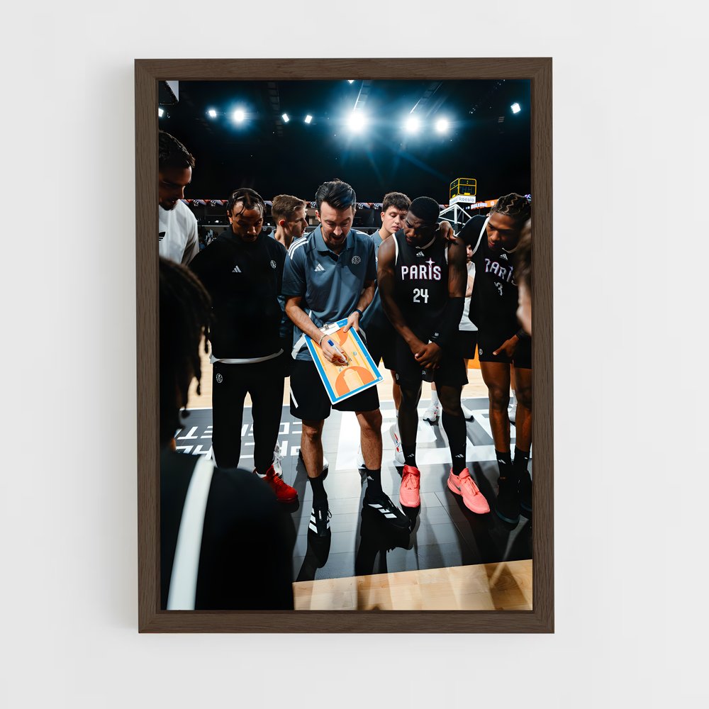 Poster Entraînement des Nets – affiche Basketball (vue 5)